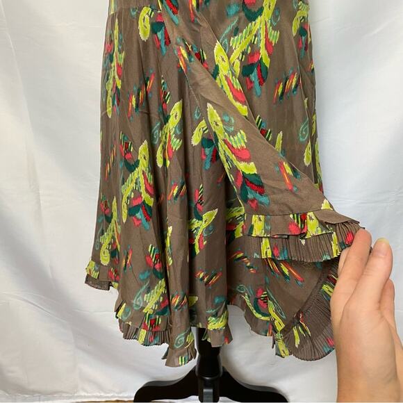 Nanette Lepore Multicolor Removable Strap Layered Party Dress Size 2 Womens - Picture 5 of 16